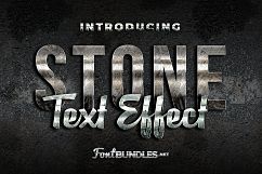 Stone Text Effect Product Image 1