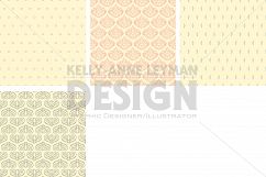 Hand Drawn Damask Digital Paper, Seamless pattern Product Image 3