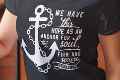 Bible verse SVG Hebrews 6:19 SVG PNG EPS DXF Anchor Product Image 4