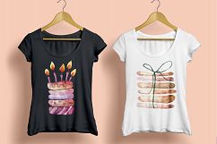 Birthday Party - watercolor clipart Product Image 11