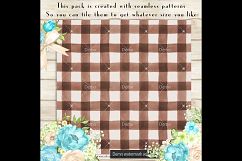 100 Seamless Watercolor Check Digital Papers 12 x 12 inch Product Image 2