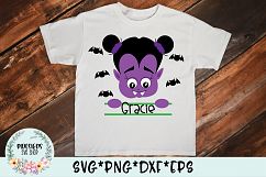 Vampire VampirElla Bundle Split Name Monogram SVG Cut File Product Image 2