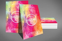 Dj Watercolor Flyer Product Image 3