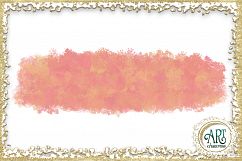 Brush Strokes in Blooming Dahlia - Pink Glitter - Digital Clipart 30 of beautiful PNG files Product Image 3
