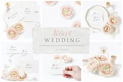 Blush Wedding mockups  &amp; stock photo bundle Product Image 1