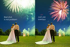 21 Firework Photo Overlays Product Image 2