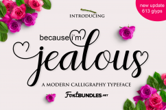 Jealous Script  Product Image 1