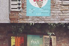 12 Poster Mockup in Venecia Product Image 6