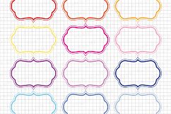 Labels Graphics and Illustrations / Tags and Labels Clip Art / Frames Graphics Product Image 2