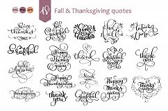 Thanksgiving quotes and clipart collection Product Image 2