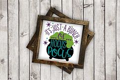 It&#039;s Just a Bunch of Hocus Pocus cut File - Halloween SVG DXF EPS AI JPG PNG Product Image 2