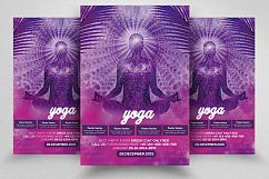 10 Yoga Flyer Template Bundle Product Image 6