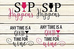 Wine Quotes svg cutting files | quotes svg cutting Product Image 2