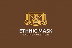 Ethnic Mask Logo Product Image 2