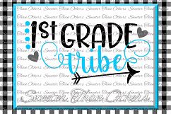 1st Grade Tribe svg, FirstGrade svg, Teacher Svg Product Image 1