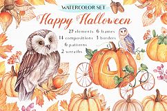 Happy Halloween - Watercolor Set Product Image 1