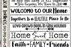 Our Family SVG Sign Bundle Product Image 1