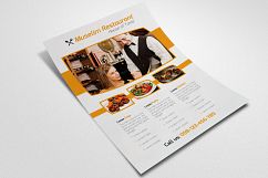 Restaurant Flyer Template Product Image 3