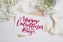Valentine&#039;s Day lettering photo overlays Product Image 2