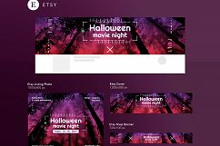 Halloween Movie Night Design Templates Bundle Product Image 14