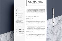 Clean Resume Template 4 Pages Product Image 2