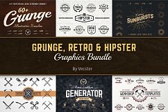 Grunge Retro Hipster Bundle Product Image 1