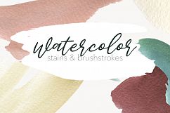 Watercolor - Stains &amp; Brushtrokes Product Image 1