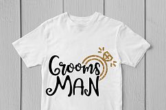 Grooms Man - Weddings SVG EPS DXF PNG Cutting Files Product Image 3