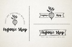 Feminine premade hand drawn logo 01 Product Image 10