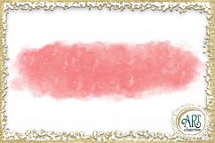 Brush Strokes in Blush Pink - Pink Glitter - Digital Clipart 24 of beautiful PNG files Product Image 15