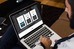 MacBook Screen Mock-Up / 21 PSD  Product Image 16