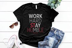 Work Hard Stay Humble Printable Product Image 1
