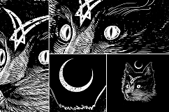 5 Cat Head Art Product Image 7