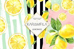 Lemons Patterns Product Image 2