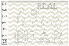 Mama bear SVG - Mothers Day svg digital - Mama Bear Product Image 3