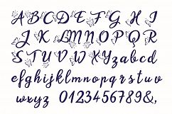 Cross Stitch Alphabet Pattern - Alph96 Product Image 2