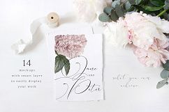 Vintage peony wedding mockups &amp; stock photo bundle Product Image 2