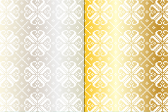 Silver &amp; Gold Nordic Patterns Product Image 4