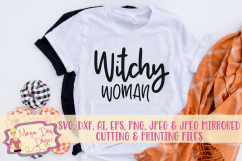 Witchy Woman SVG, DXF, AI, EPS, PNG, JPEG Product Image 1