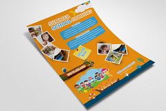 3 Layout School Kid Summer Camp Flyer Product Image 3