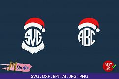 Santa cam svg, for Silhouette Cameo or Cricut Product Image 1