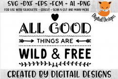 All Good Things SVG - png - eps - dxf - ai - fcm - Product Image 1
