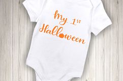 My first halloween svg / Halloween SVG file Product Image 2