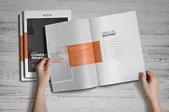 Company Profile Brochure Design v1 Product Image 15