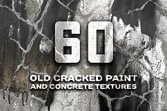 Cracked paint and concrete wall textures Product Image 1