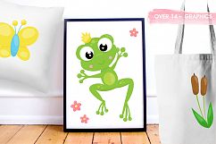 Frog prince graphics and illustrations Product Image 5