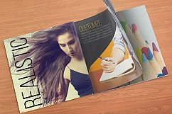 SQUARE MAGAZINE BROCHURE CATALOG MOCKUPS Product Image 7