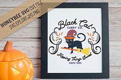 Black Cat Candy Co SVG Cut File Product Image 1