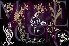 FLOURISHED VECTOR MONOGRAM COLLECTION Product Image 15