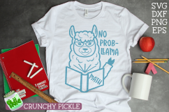 School Llama No Problem SVG Product Image 3